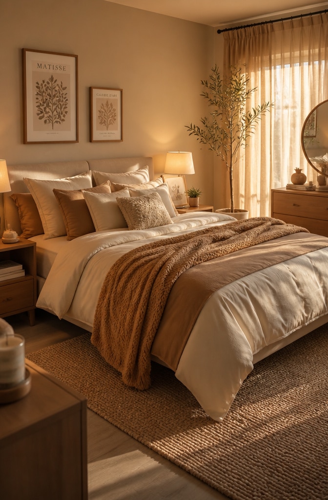 Cozy Warm Tones That Girl Bedroom