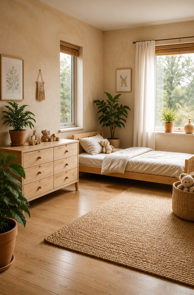 Eco-Friendly Natural Materials Bedroom