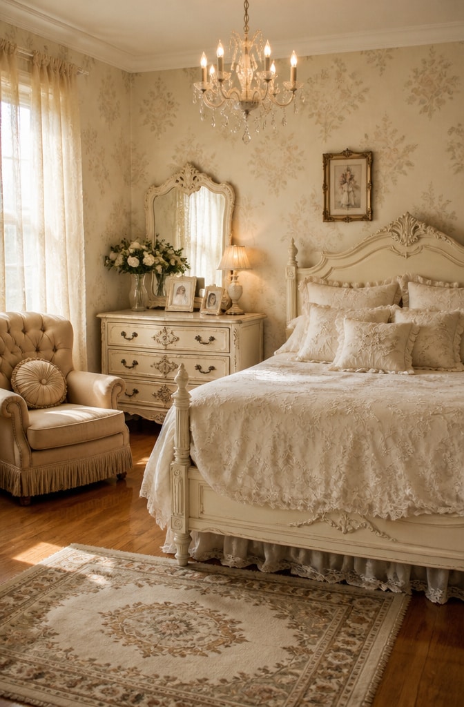 Elegant Vintage Vanilla Charm