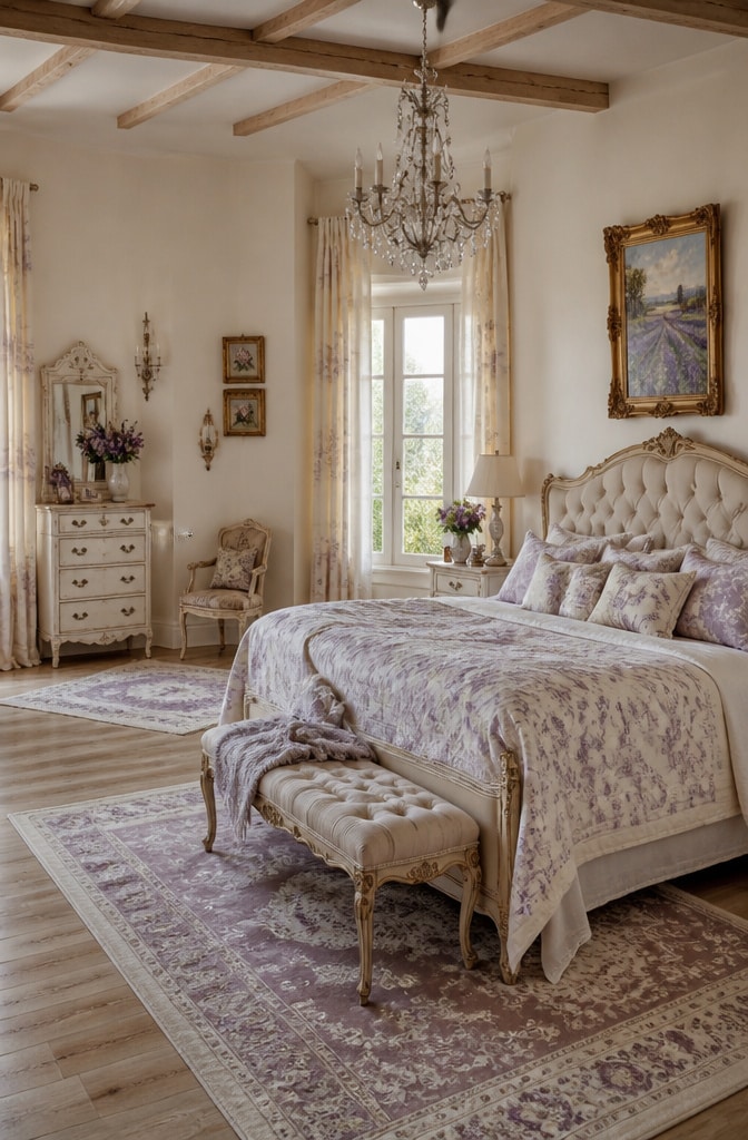 French Country Farmhouse Bedroom