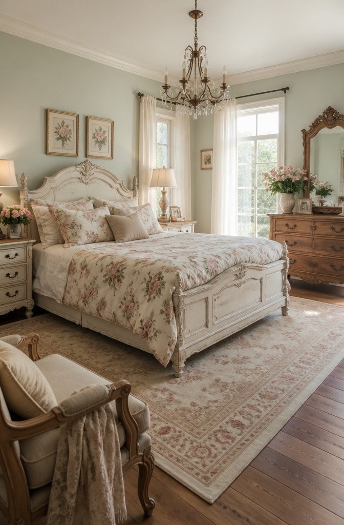 French Country Modern Farmhouse Bedroom