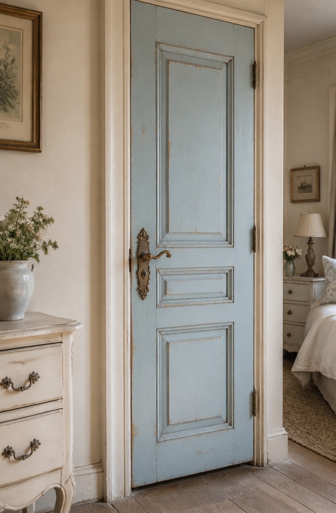 French Country Style Bedroom Door