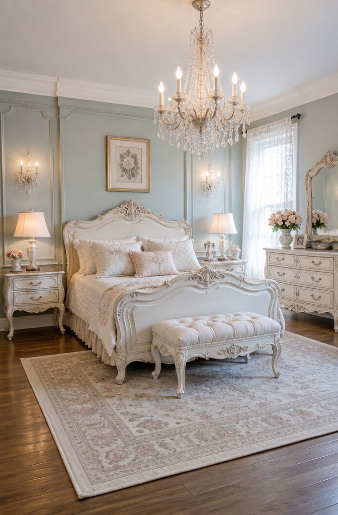 French Provincial Bedroom Furniture Set
