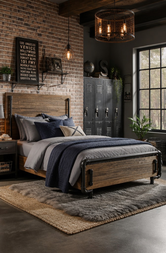 Industrial Farmhouse Kids Bedroom