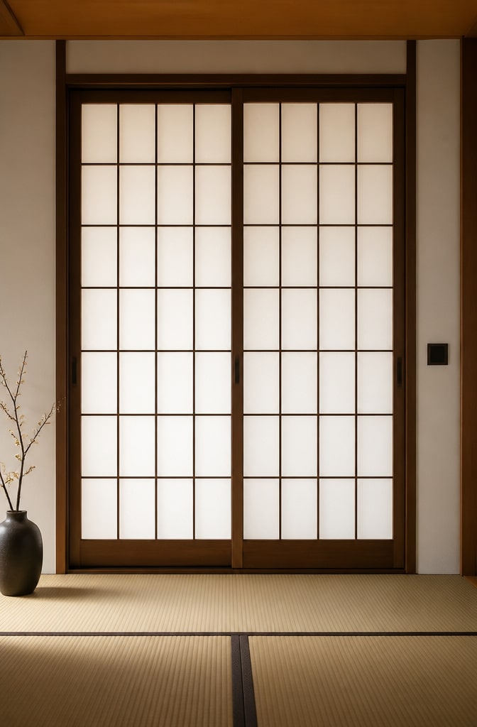 Japanese Shoji Screen Bedroom Door