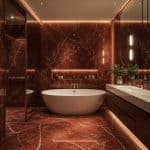 10 Stunning Dark Red Bathroom Ideas to Transform Your Space into a Bold Retreat