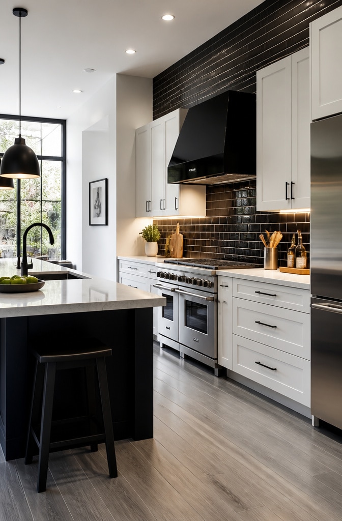 13 Stunning Black Kitchen Tile Ideas to Elevate Your Culinary Space