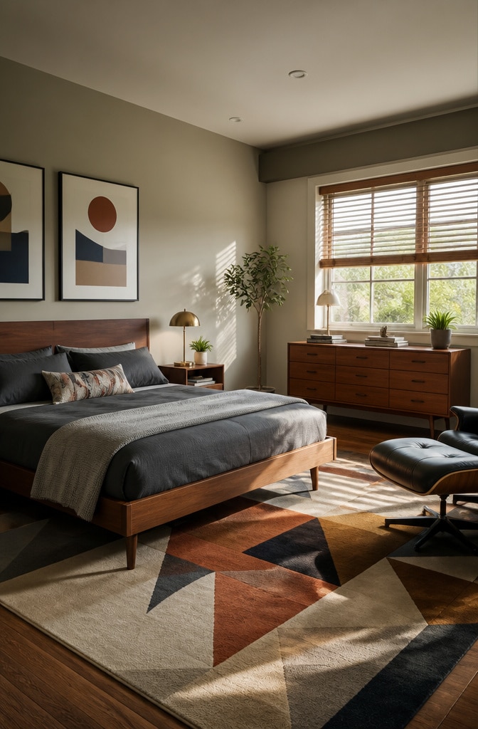 Mid-Century Modern Bedroom