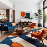 10 Stunning Blue and Orange Living Room Ideas to Brighten Your Space