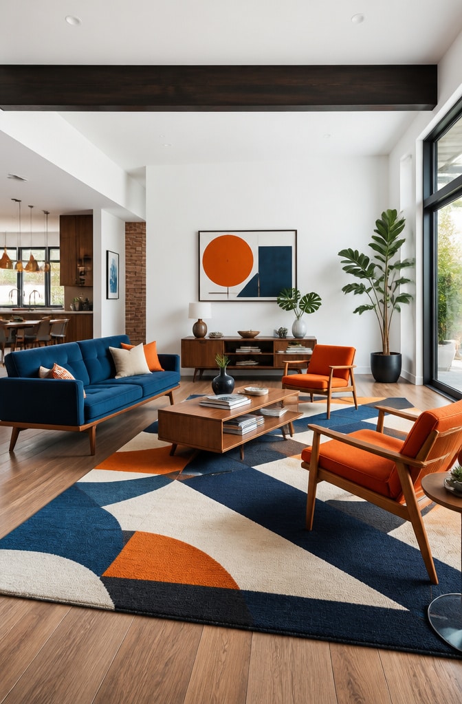 10 Stunning Blue and Orange Living Room Ideas to Brighten Your Space