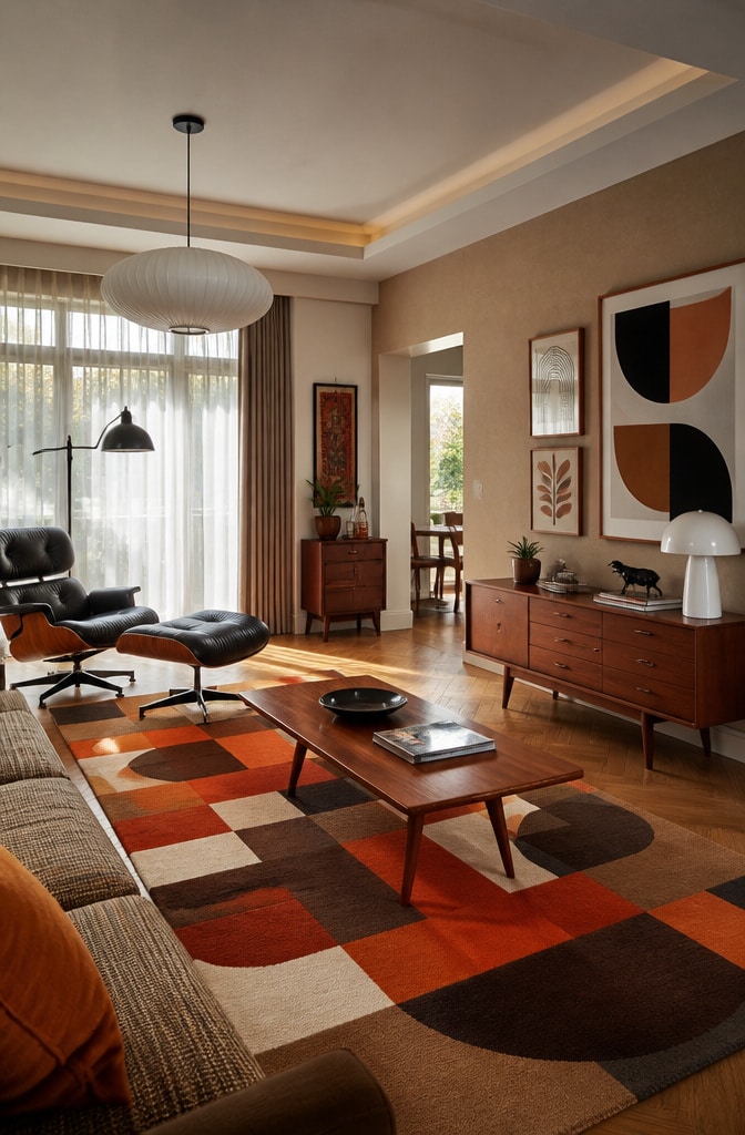 Mid-Century Modern Living Room