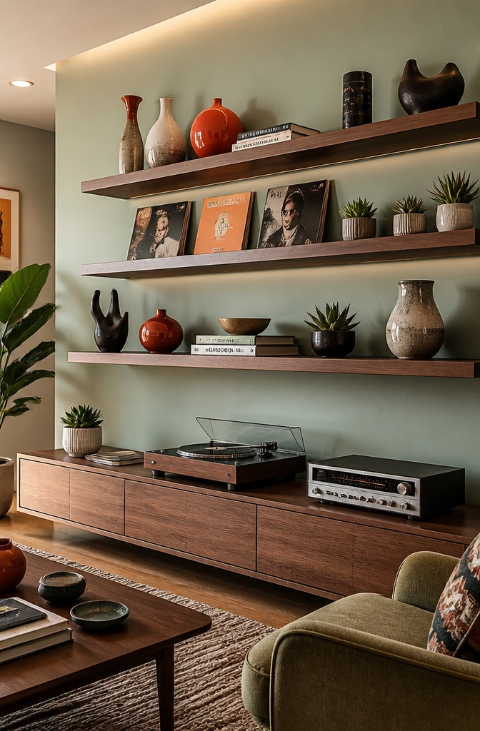 Mid-Century Modern Shelf Concept