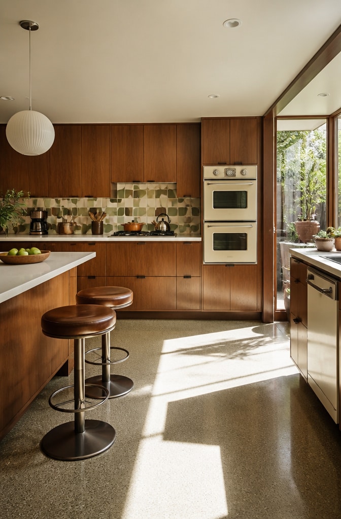Mid-Century Modern Vintage Kitchen