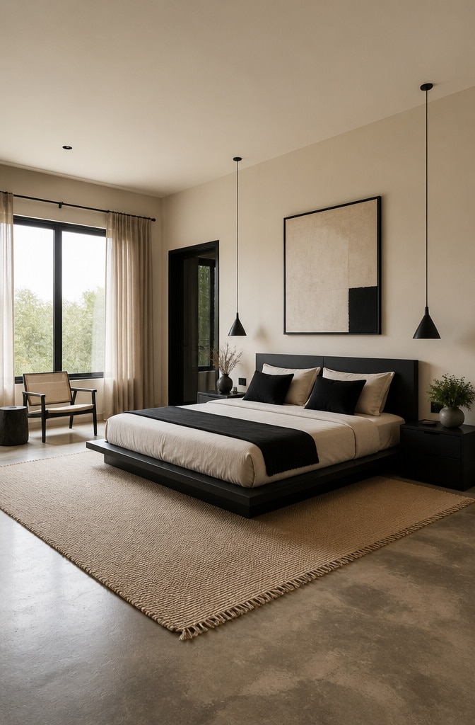 12 Chic Beige and Black Bedroom Ideas to Elevate Your Space