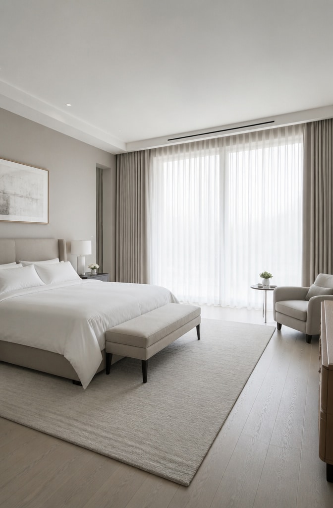 Minimalist Soft Gray Oasis