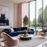 13 Stunning Blue and Pink Living Room Ideas to Brighten Your Space