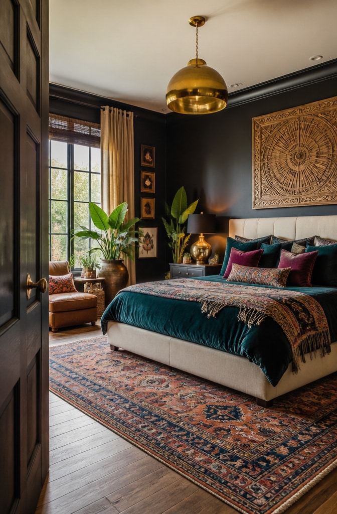 Modern Boho Luxe Bedroom