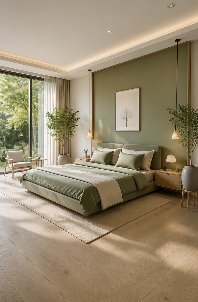 15 Inspiring Green and Beige Bedroom Ideas for a Serene Retreat