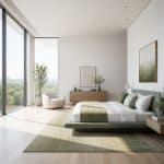 13 Stunning Green and White Bedroom Ideas to Refresh Your Space