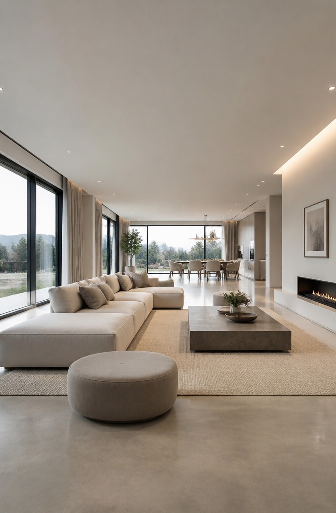 Modern Minimalist Living Room