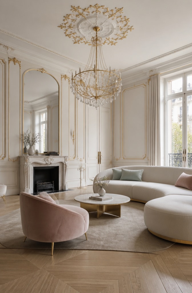 Modern Minimalist Rococo Fusion