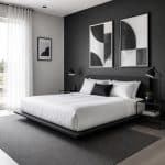 14 Chic Black, White, and Grey Bedroom Decor Ideas for a Timeless Look