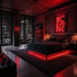 14 Stunning Red Lights Bedroom Ideas to Elevate Your Space and Mood