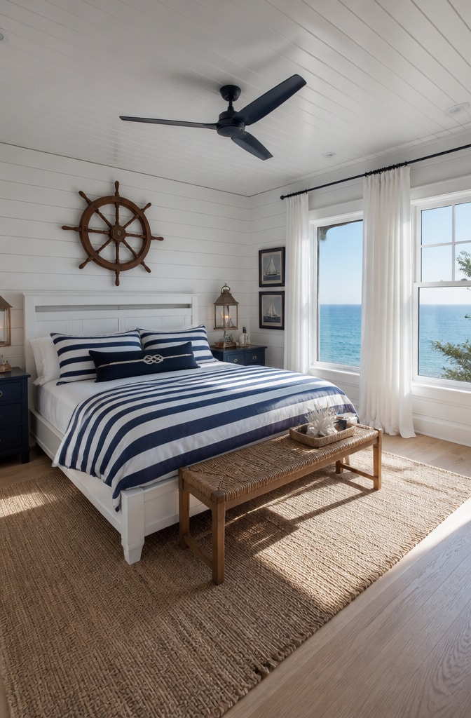 Nautical Coastal Bedroom