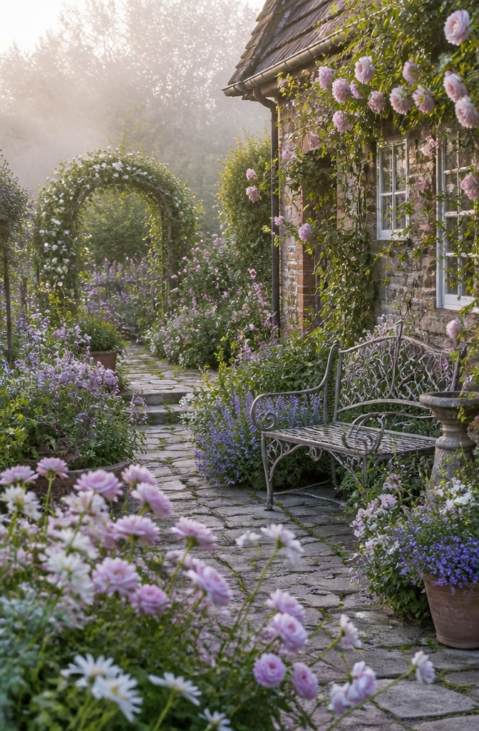 Romantic English Cottage Garden