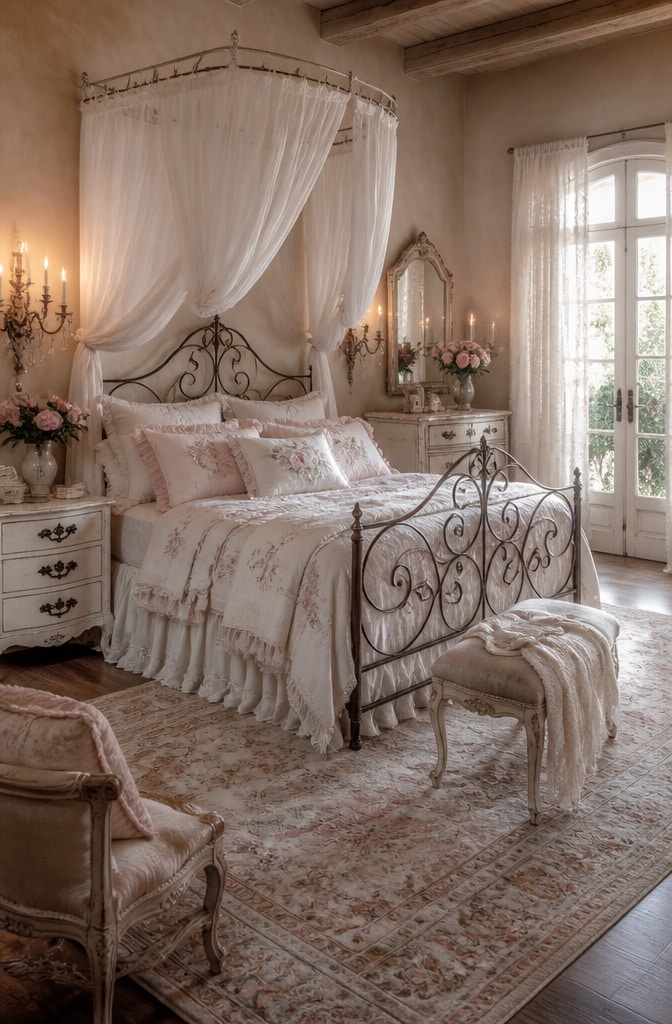 Romantic French Farmhouse Bedroom