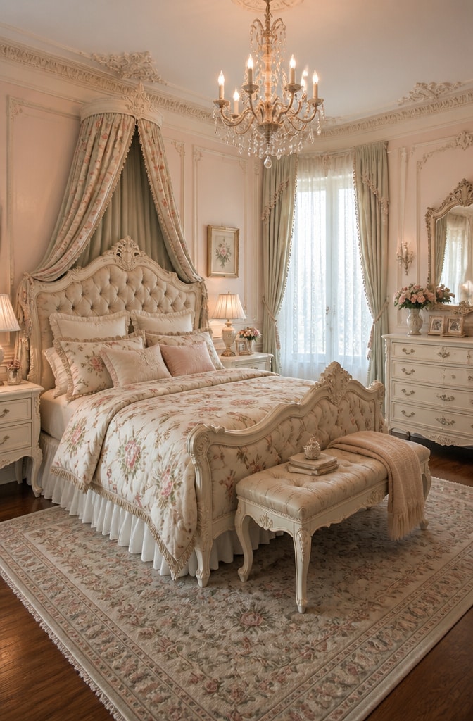 Romantic French Provincial Bedroom
