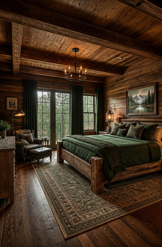 14 Cozy Brown and Green Bedroom Ideas to Refresh Your Space