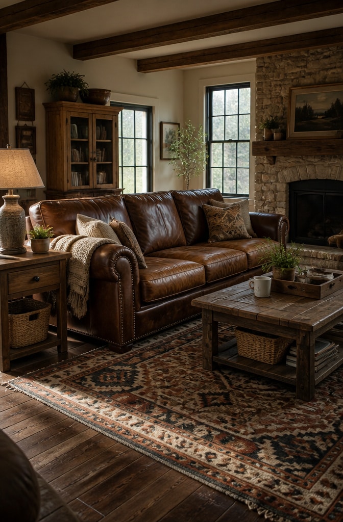15 Inspiring Brown Leather Sofa Living Room Ideas to Elevate Your Space