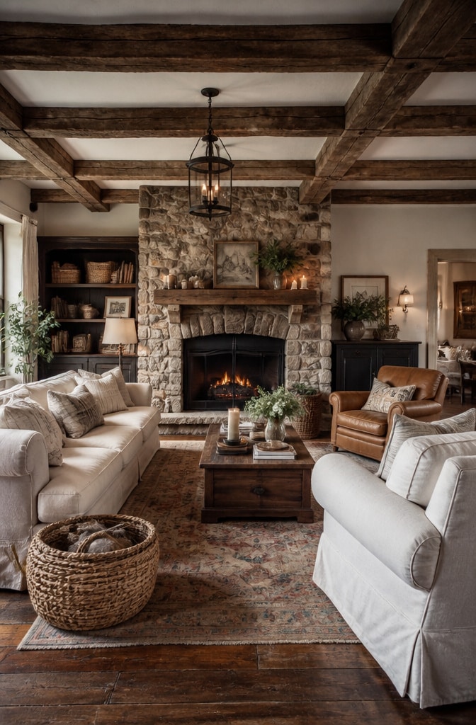 Rustic Farmhouse Living Room