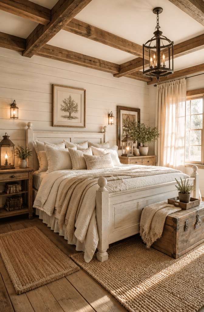 Rustic Farmhouse Off White Retreat
