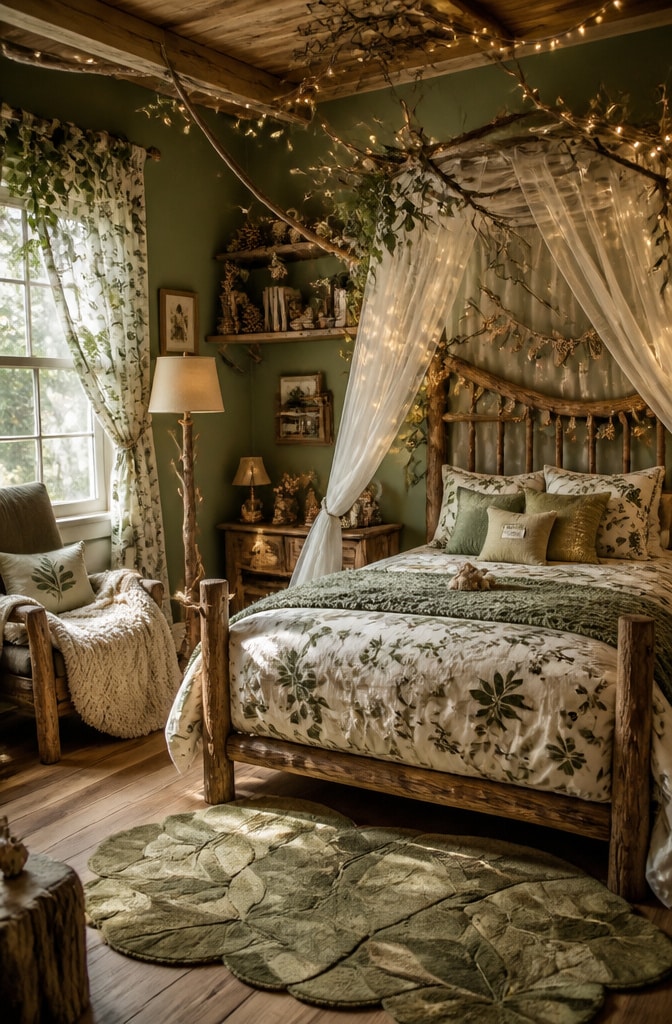 Rustic Woodland Fairy Bedroom