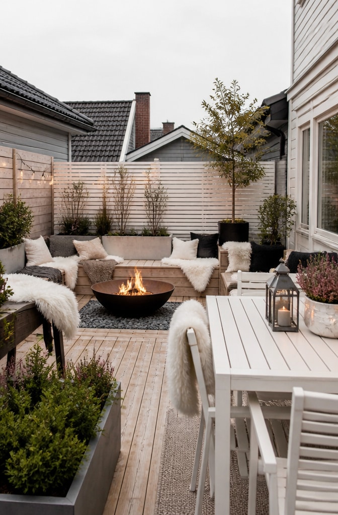 Scandinavian Cozy Backyard Haven