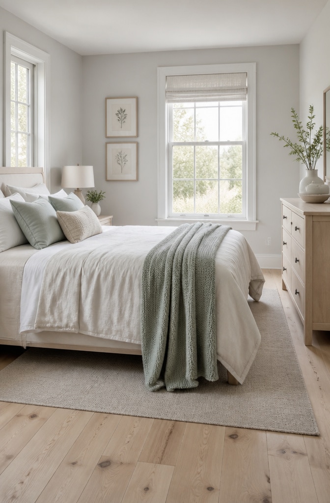 Scandinavian Farmhouse Guest Bedroom