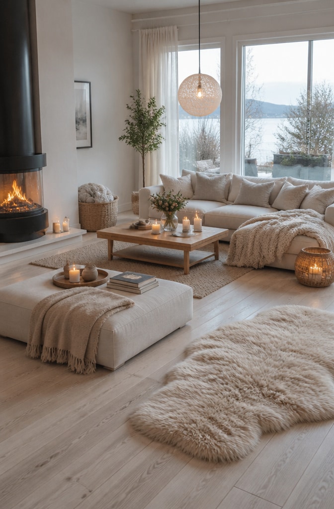Scandinavian Hygge Living Room