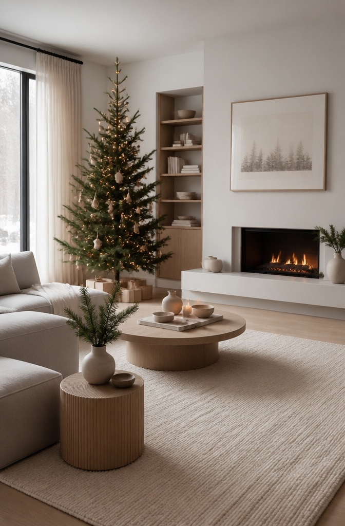11 Cozy Modern Christmas Living Room Ideas to Spark Holiday Cheer