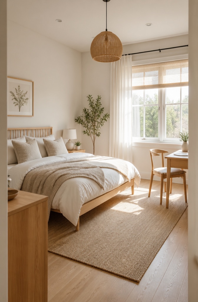 Scandinavian Vanilla Cozy Nook