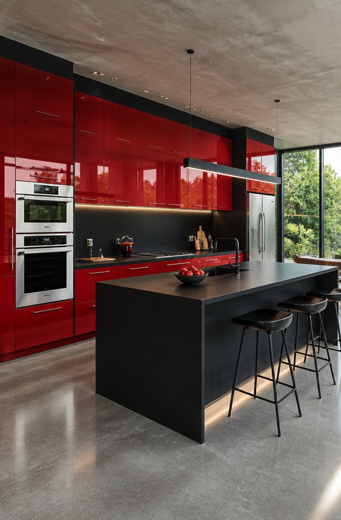 11 Stunning Red and Black Kitchen Ideas to Transform Your Culinary Space