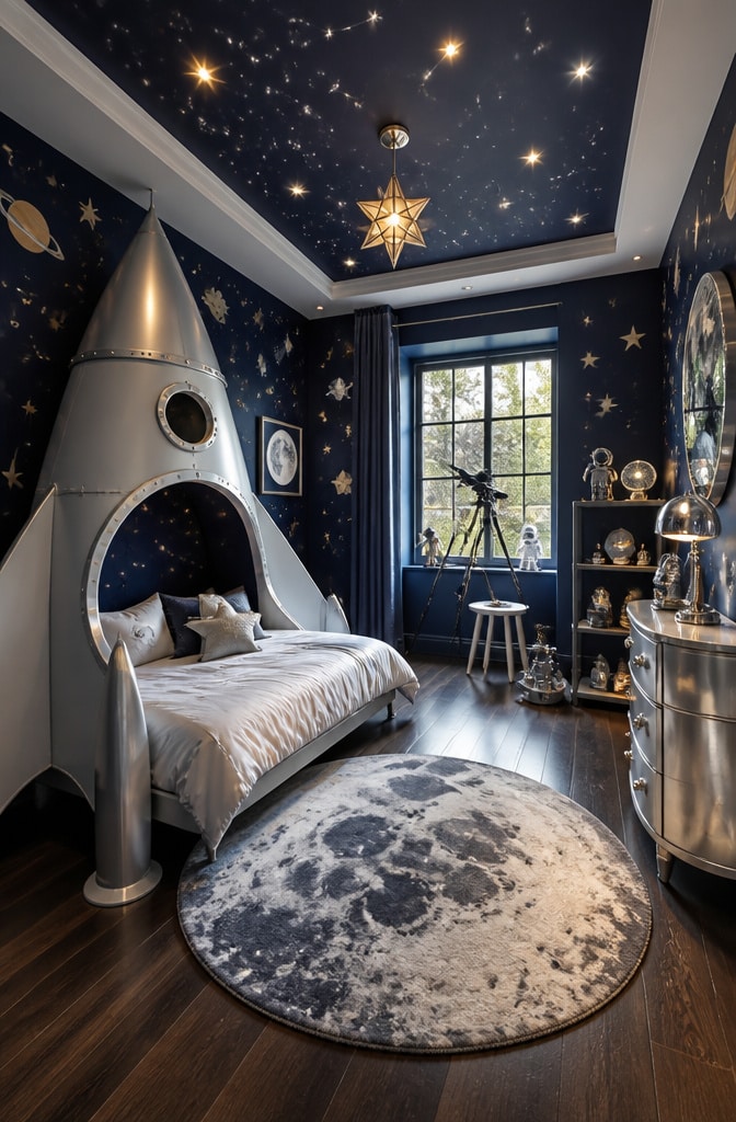 Space Explorer Adventure Bedroom