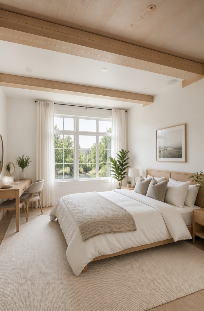 Sunlit Scandinavian That Girl Bedroom
