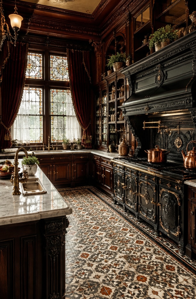 Victorian Era Vintage Kitchen
