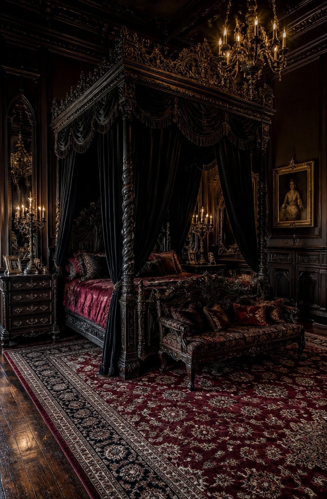 Victorian Gothic Luxury Chamber