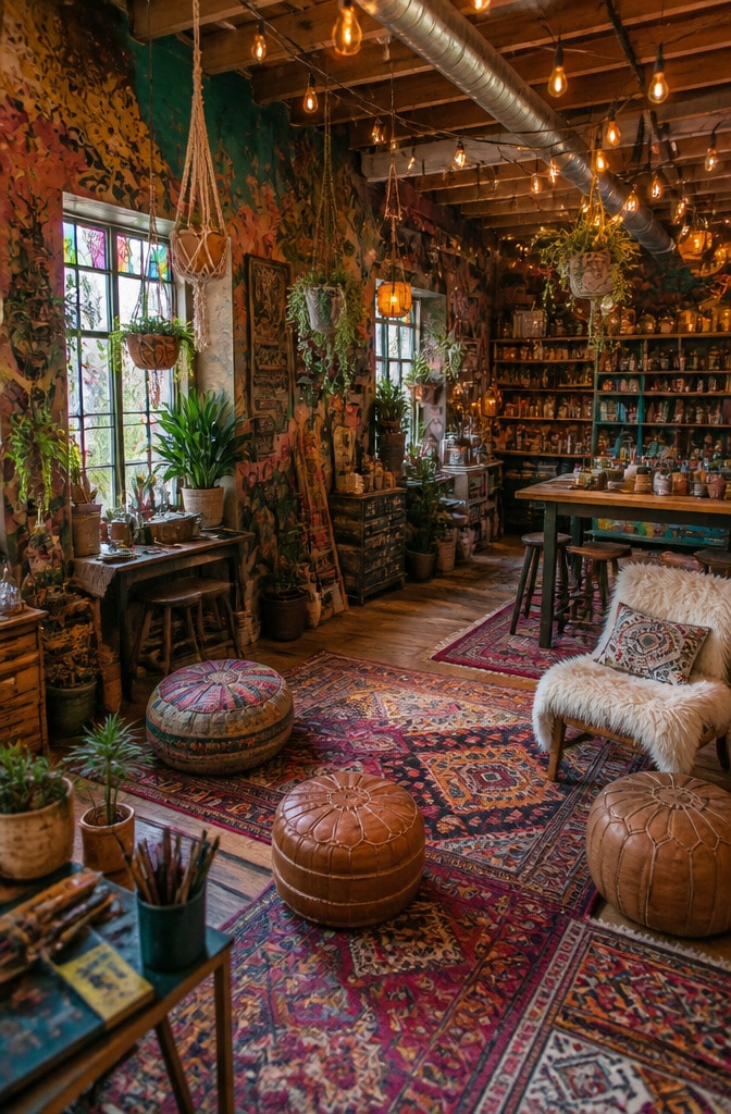 Bohemian Eclectic Workshop Studio