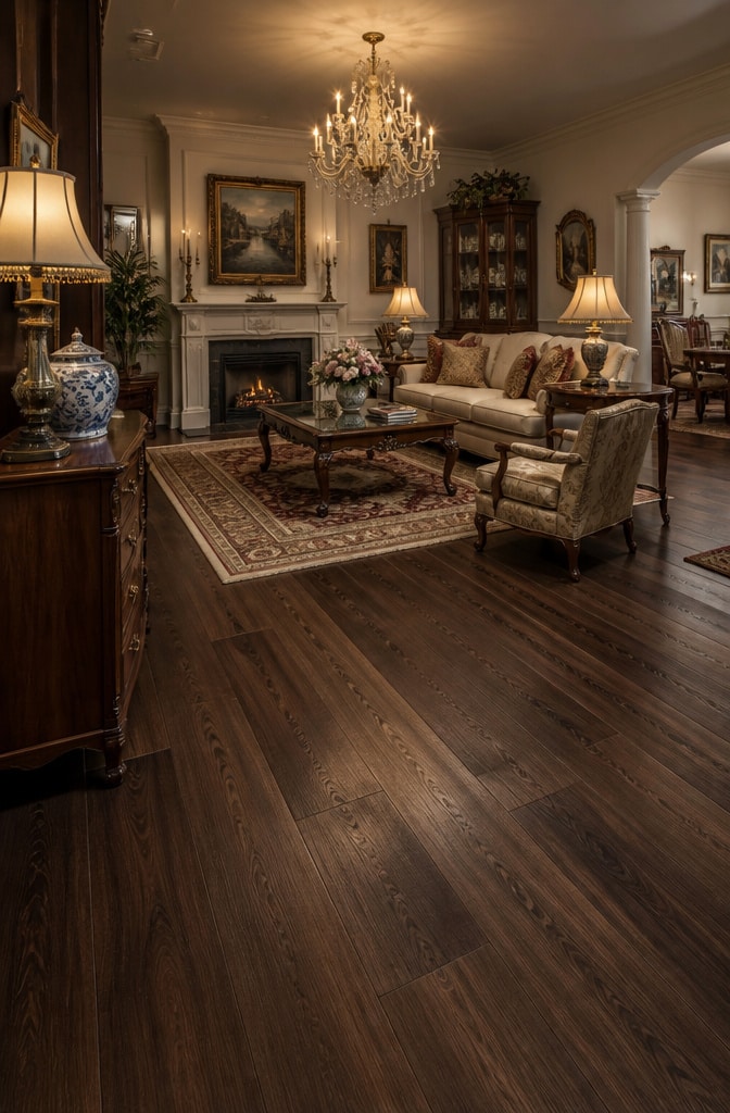 Classic Walnut Ultra Wide Plank Flooring