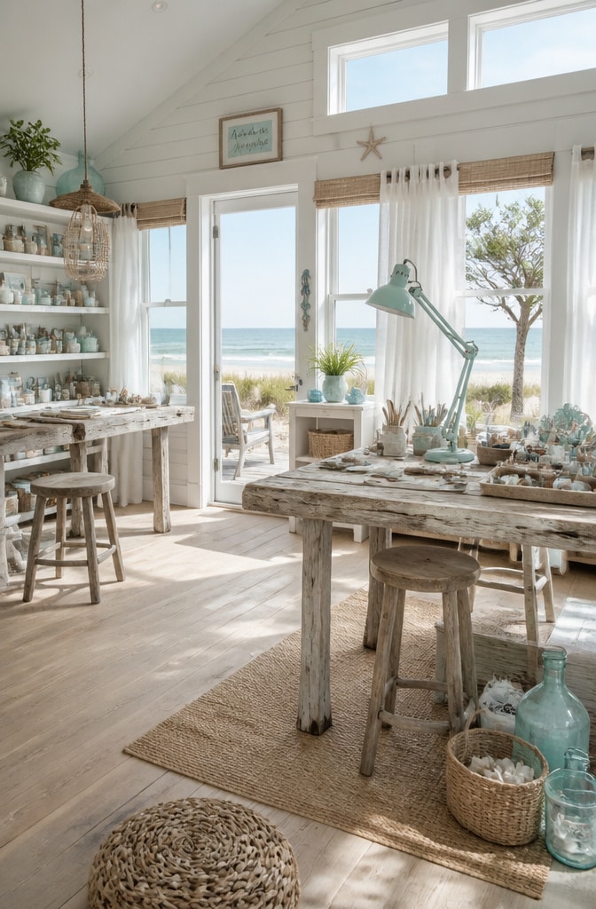 Coastal Beach Workshop Studio