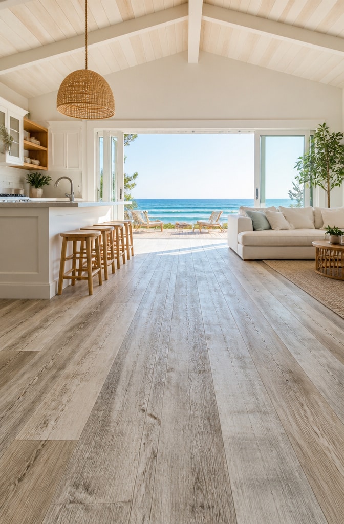 Coastal Driftwood Ultra Wide Plank Flooring